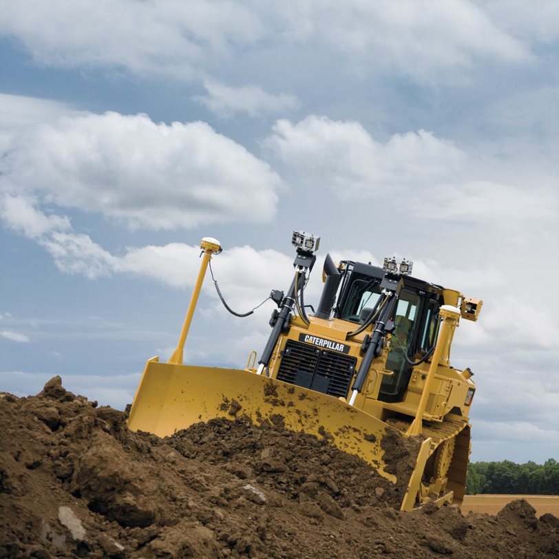 grade control system on dozer