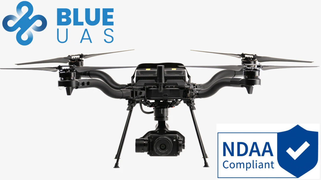 Freefly Astro UAV quad copter with NDAA and Blue UAS compliance
